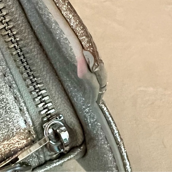 Lux de Ville Meowser Silver Sparkle Sash Bag - Picture 12 of 14